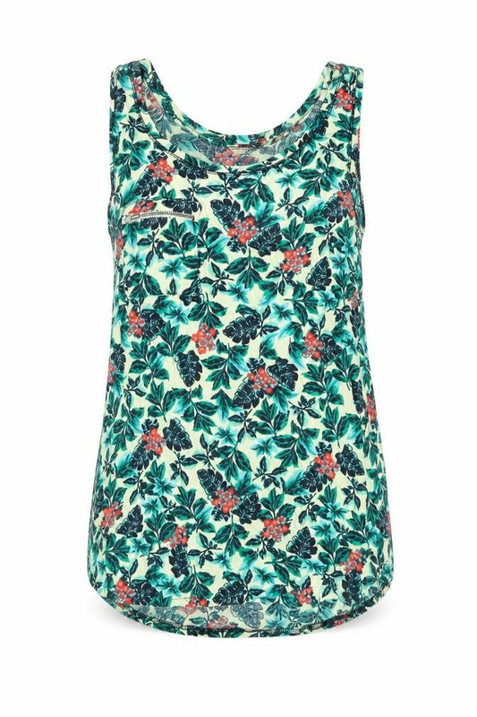 Springfield Womens Multicoloured Floral Polyester Camisole Blouse Size S Scoop Neck