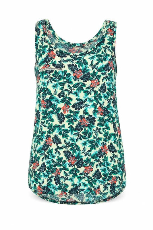 Springfield Womens Multicoloured Floral Polyester Camisole Blouse Size S Scoop Neck