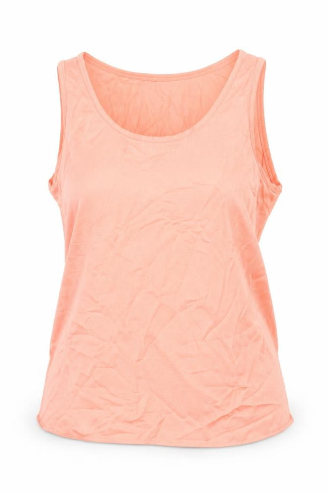 Marks & Spencer Womens Pink Polyester Camisole Blouse Size 12 Scoop Neck