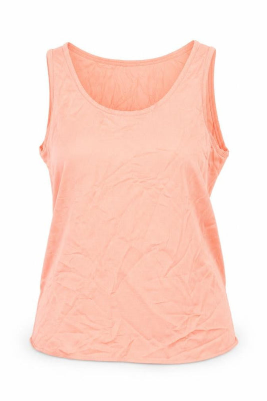 Marks and Spencer Womens Pink Polyester Camisole Blouse Size 12 Scoop Neck