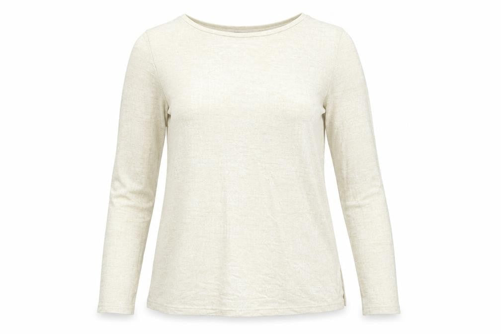 Autograph Womens Gold Polyester Basic Blouse Size 12 Round Neck