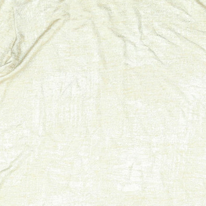 Brand and care label for Autograph women’s gold polyester basic blouse, size UK 12, round neck