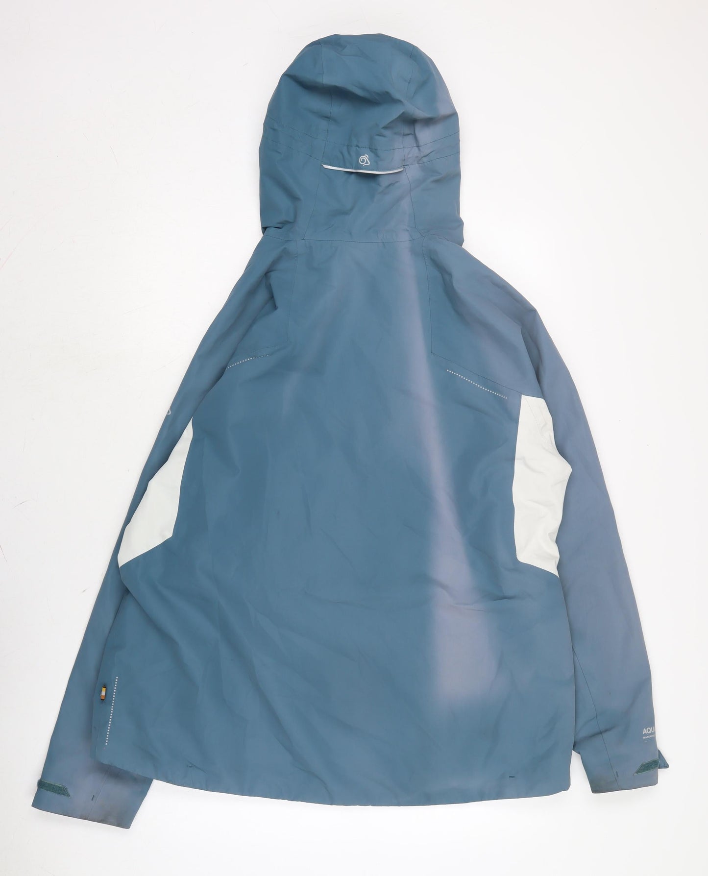 Aquadry Womens Blue Rain Coat Jacket Size 20 Zip