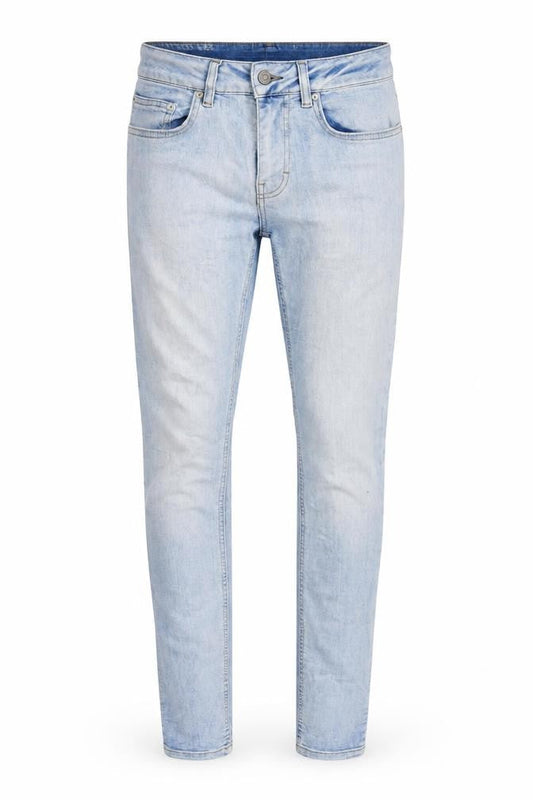 Topman Womens Blue Cotton Blend Skinny Jeans Size 26 in L31 in Regular Zip