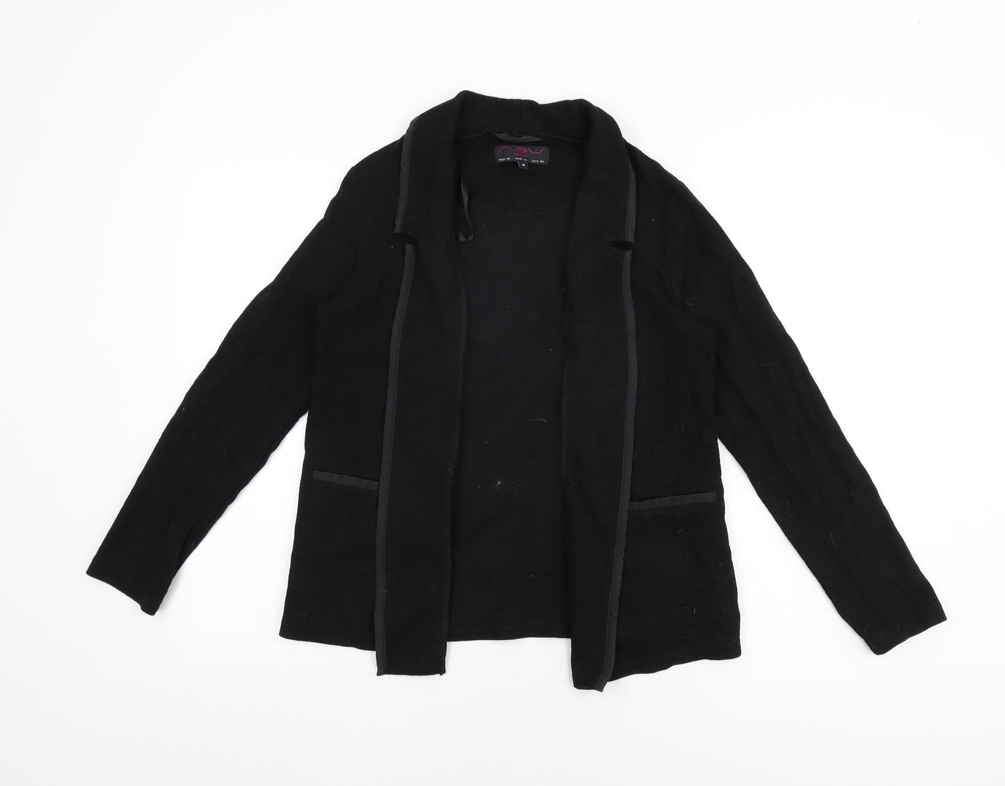 New Look Womens Black Jacket Size 10