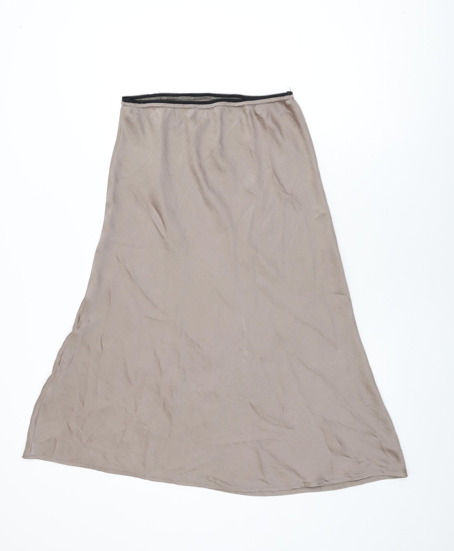 Innocence Womens Brown Polyester Swing Skirt Size 16