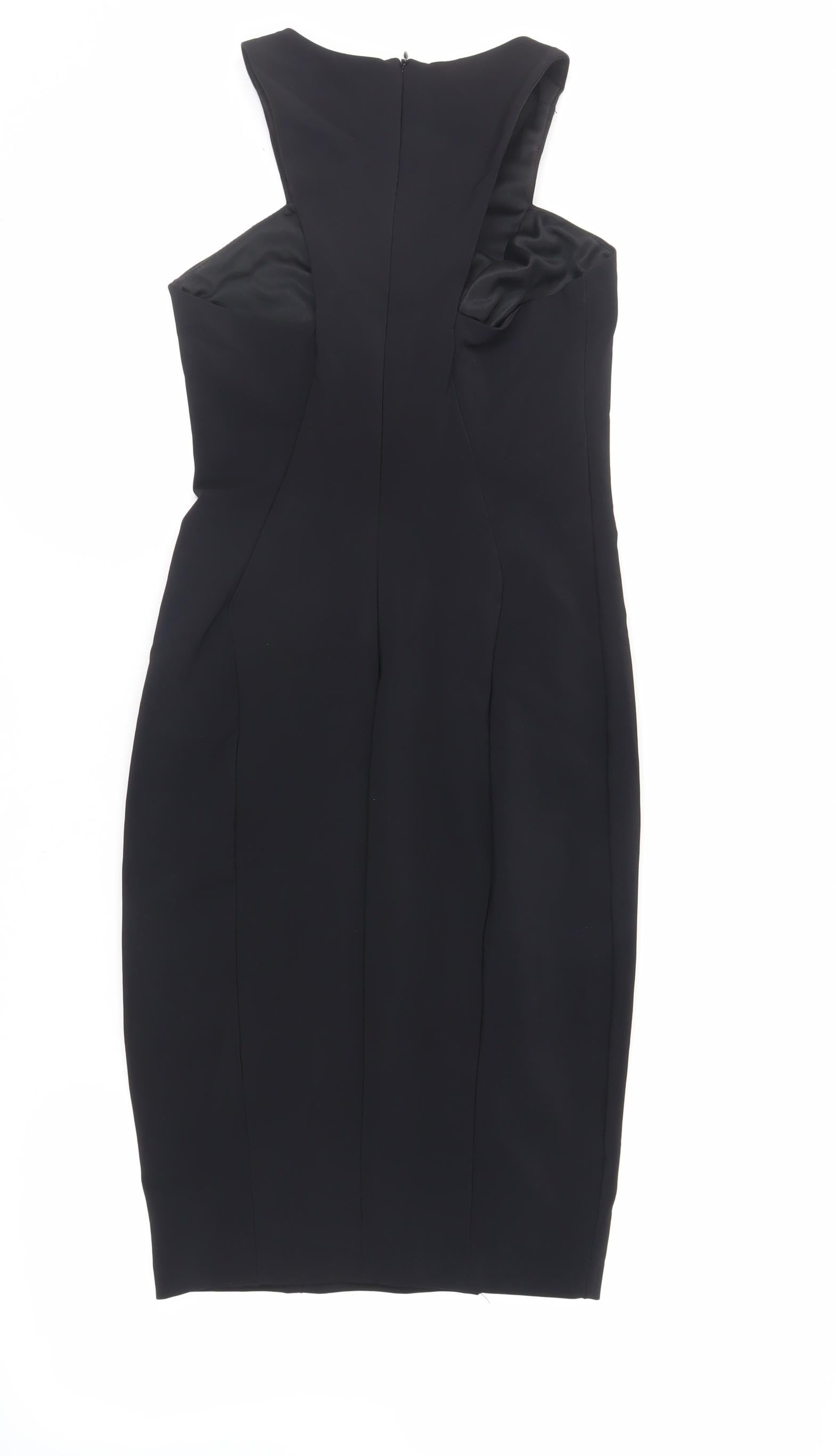 black pencil dress zara Zara Black Pencil Dress LBD XS (0-2) Like new