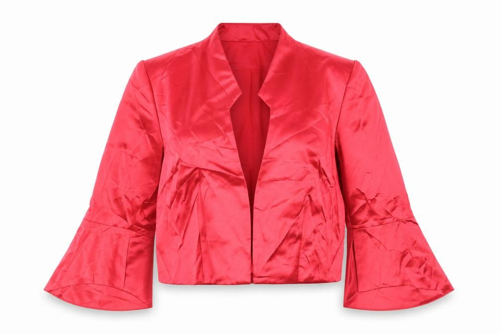 Roman Womens Red Jacket Size 10 - Open