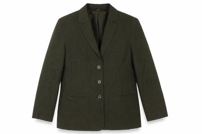 St Michael Womens Green Jacket Blazer Size 10