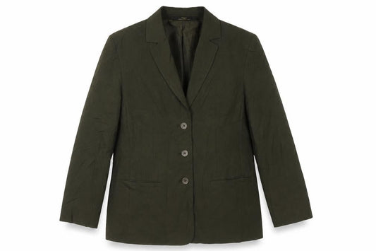 St Michael Womens Green Jacket Blazer Size 10