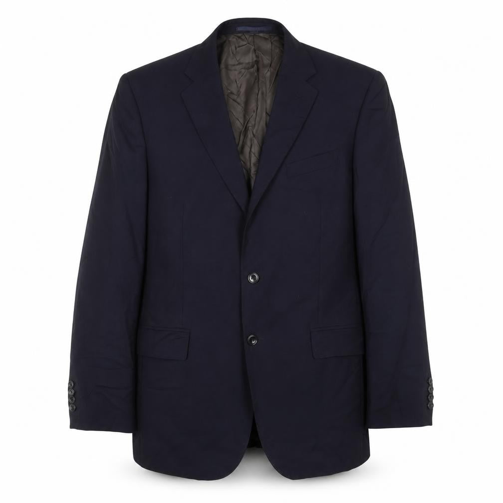 Marks & Spencer Mens Blue Wool Jacket Suit Jacket Size 42 Regular