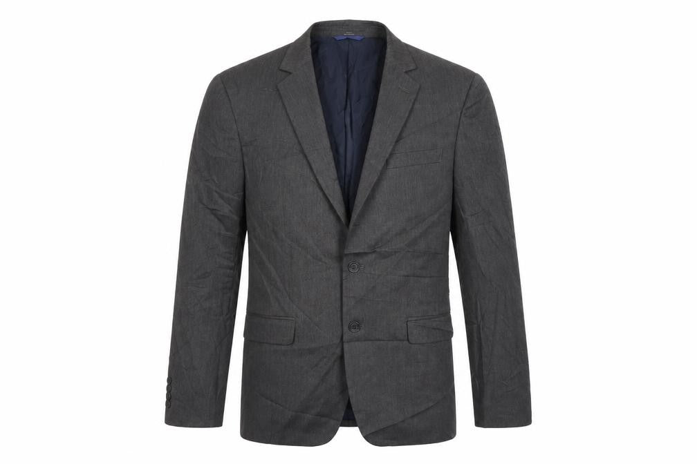Marks & Spencer Mens Grey Polyester Jacket Suit Jacket Size 42 Regular