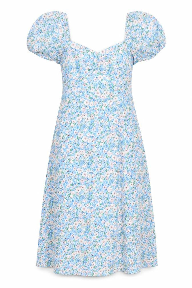 Quiz Womens Multicoloured Floral Polyester A-Line Size 12 Sweetheart