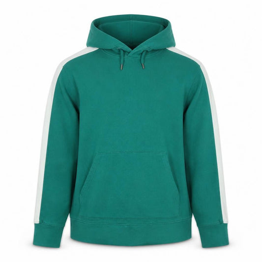 Topman Mens Green Cotton Pullover Hoodie Size XS
