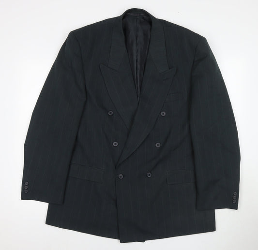 Burton Mens Grey Polyester Jacket Suit Jacket Size 44 Regular