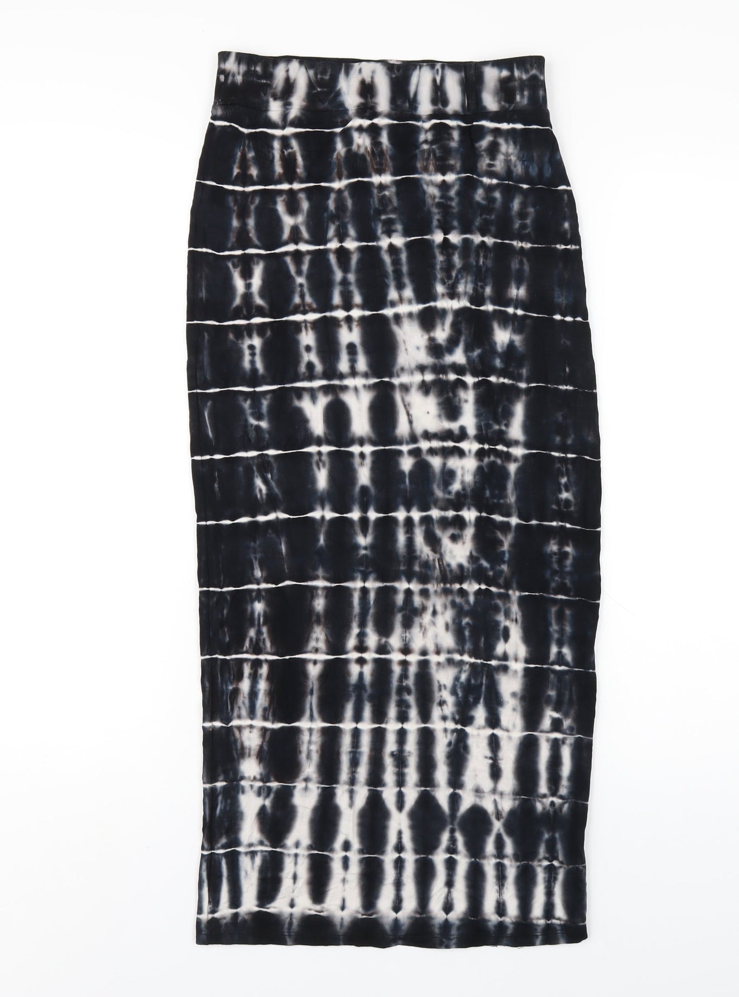 Sparkle & Fade Womens Black Viscose Straight & Pencil Skirt Size XS