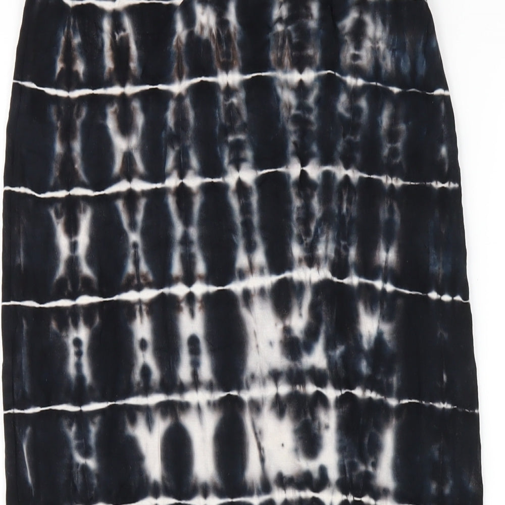 Sparkle & Fade Womens Black Viscose Straight & Pencil Skirt Size XS