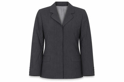 St Michael Womens Grey Jacket Blazer Size 8 Button