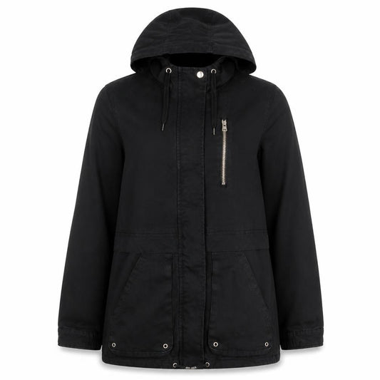 H&M Womens Black Jacket Size 8 Zip