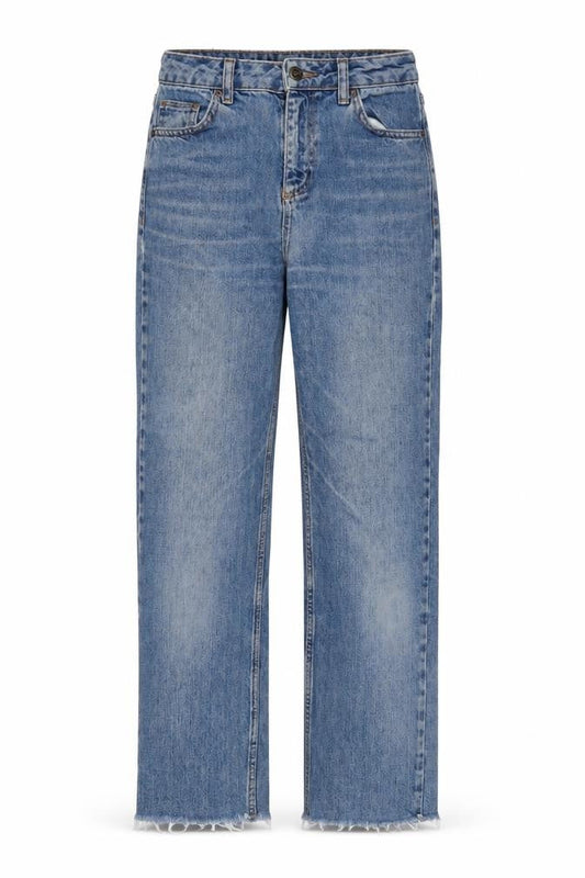 BDG Womens Blue Cotton Straight Jeans Size 26 in L32 in Regular Zip