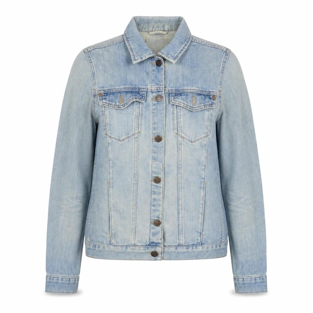 Topshop Womens Blue Jacket Size 14 Button