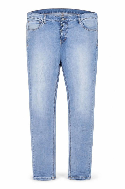 A.BRAND Mens Blue Cotton Skinny Jeans Size 36 in L32 in Regular Zip