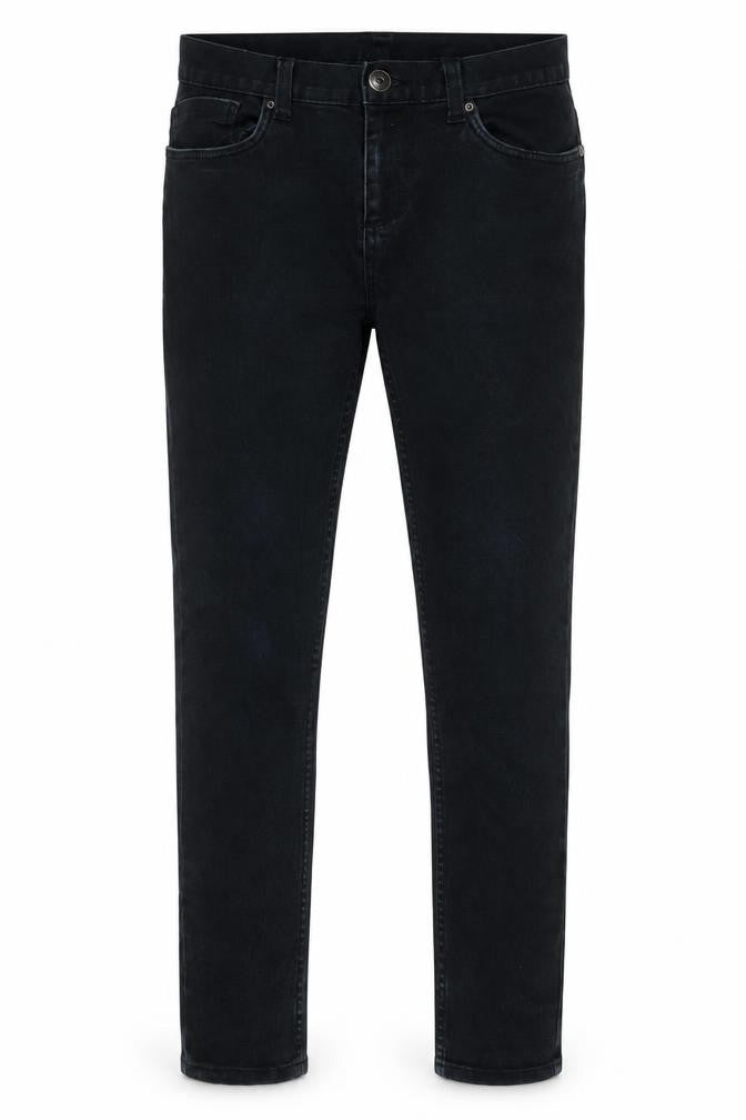 Denim & Co. Mens Black Cotton Skinny Jeans Size 30 in L32 in Regular Zip
