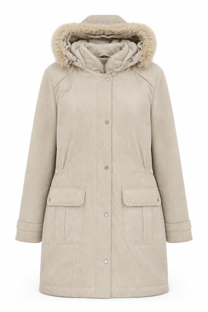 Klass Womens Beige Jacket Size M Zip