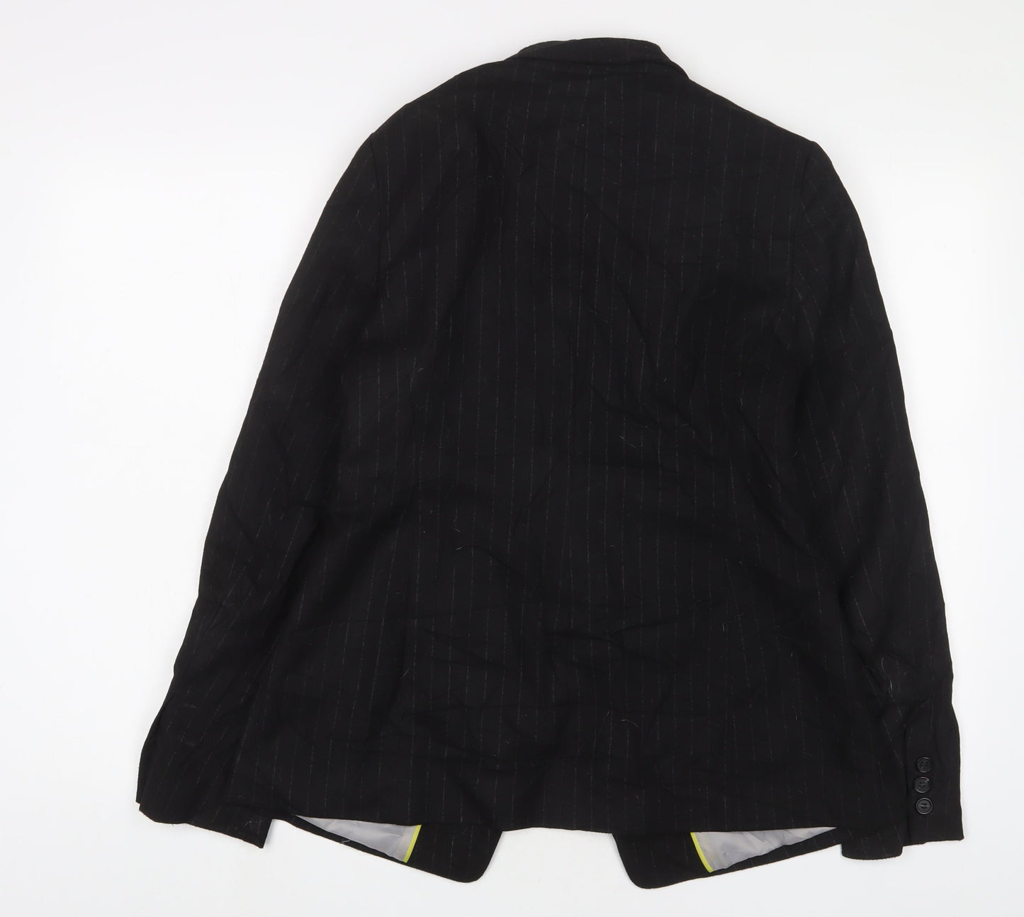 NEXT Womens Black Jacket Blazer Size 14 Button