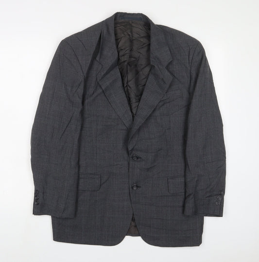 Chatleys Mens Grey Wool Jacket Suit Jacket Size 40 Regular