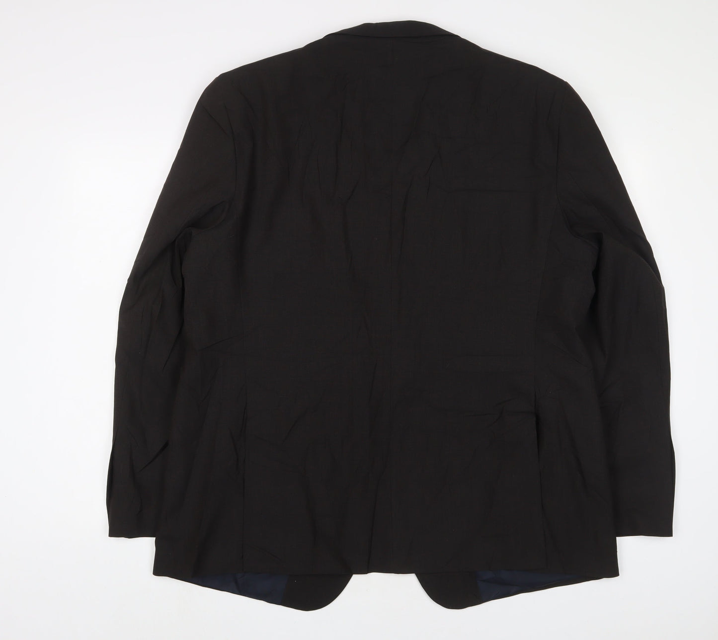 Marks and Spencer Mens Brown Wool Jacket Suit Jacket Size 46 Regular