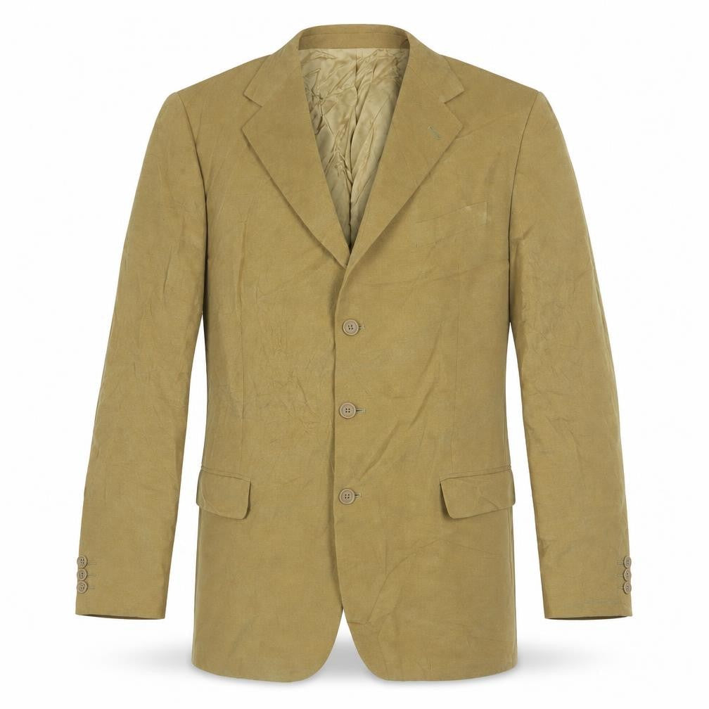 Marks & Spencer Mens Brown Polyester Jacket Suit Jacket Size 44 Regular