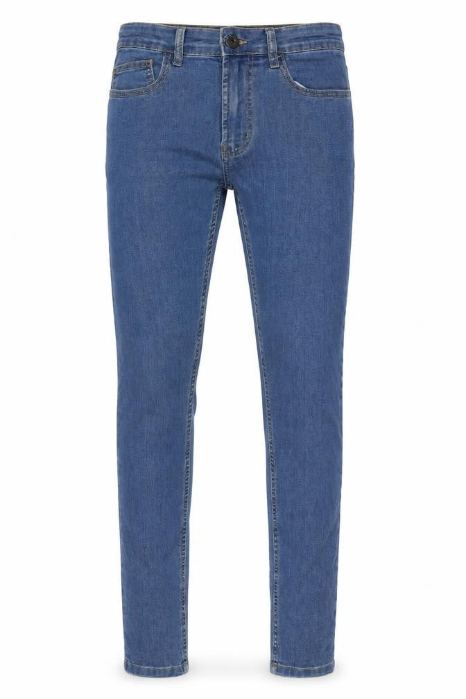 Denim & Co. Mens Blue Cotton Blend Skinny Jeans Size 28 in L29 in Regular Zip