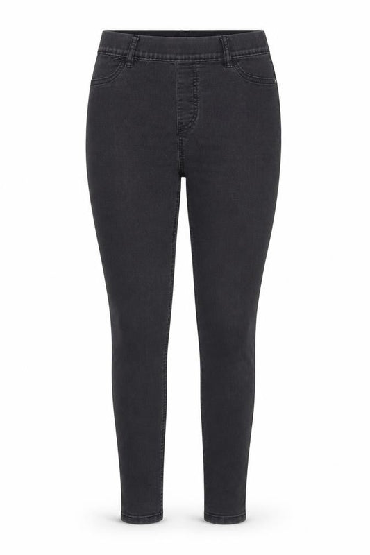 F&F Womens Grey Cotton Blend Jegging Jeans Size 10 L27.5 in Regular