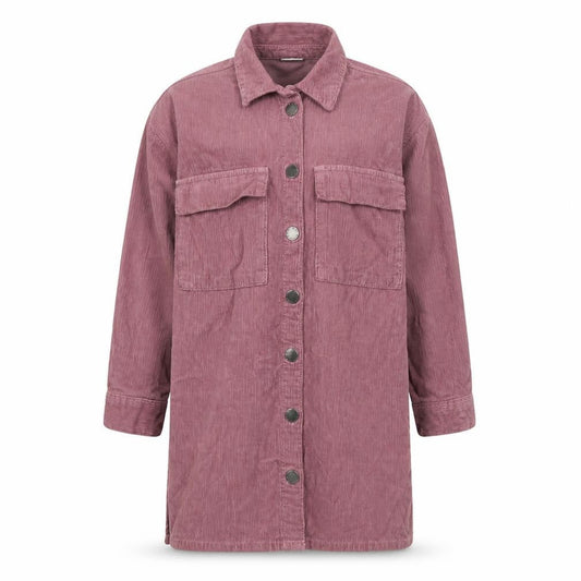 Next Girls Pink Cotton Shirt Dress Size 5 Years Collared Button