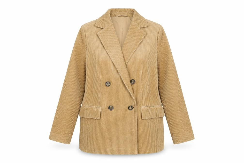 H&M Womens Brown Jacket Size 14 Button