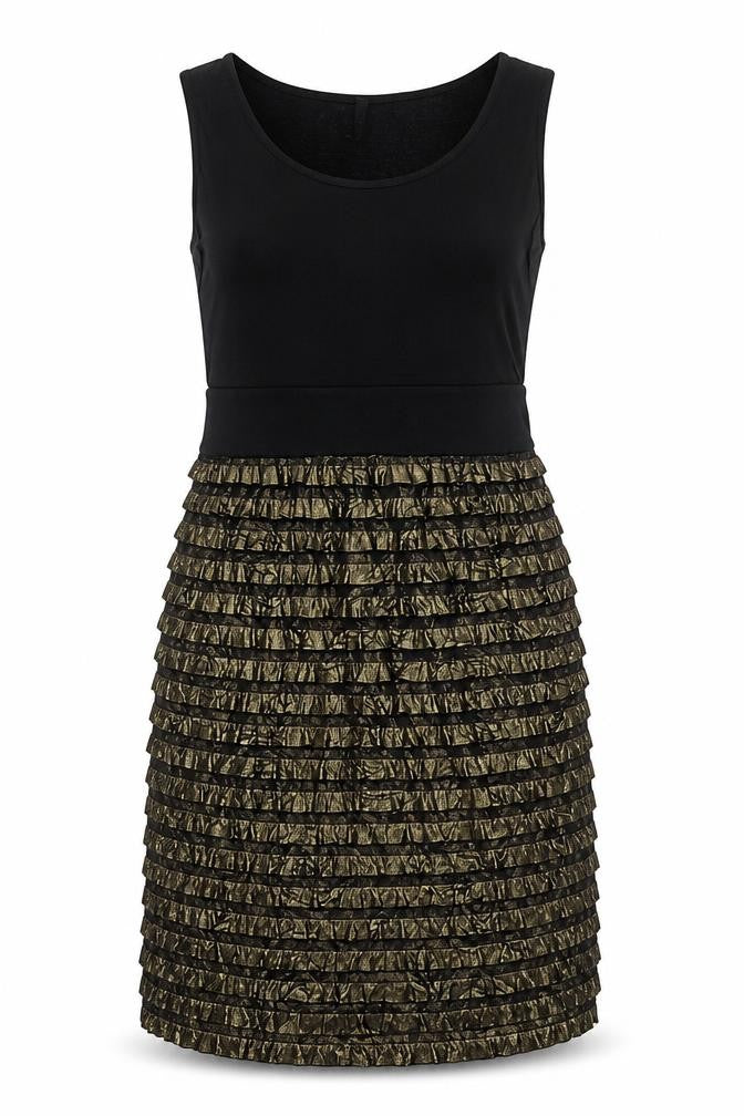 Evie collection Womens Multicoloured Polyester Pencil Dress Size 14 Scoop Neck