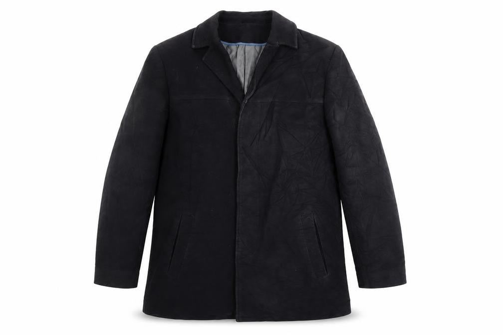 Terry de Havilland Mens Black Jacket Blazer Size L Button