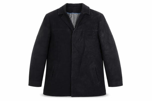 Terry de Havilland Mens Black Jacket Blazer Size L Button