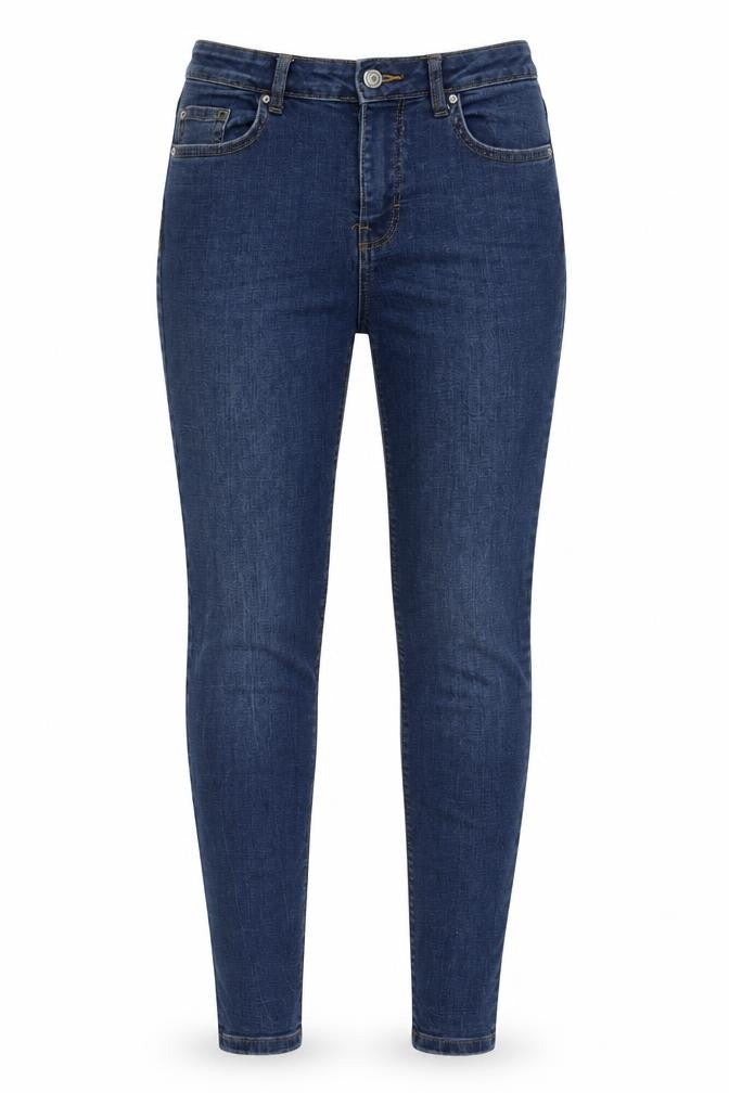 Denim & Co. Womens Black Cotton Skinny Jeans Size 8 L27 in Regular Zip