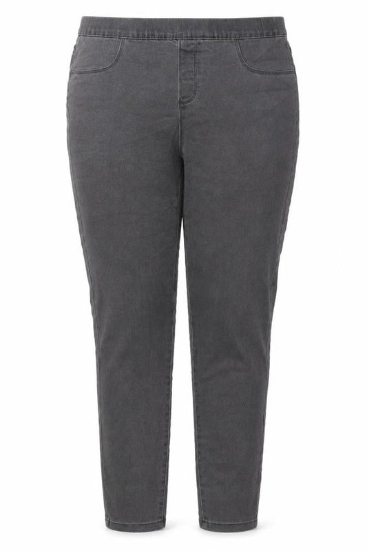 365 Denim Womens Grey Cotton Jegging Jeans Size 12 L27 in Regular