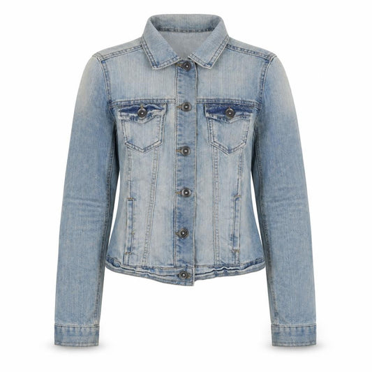 New Look Womens Blue Jacket Size 8 Button
