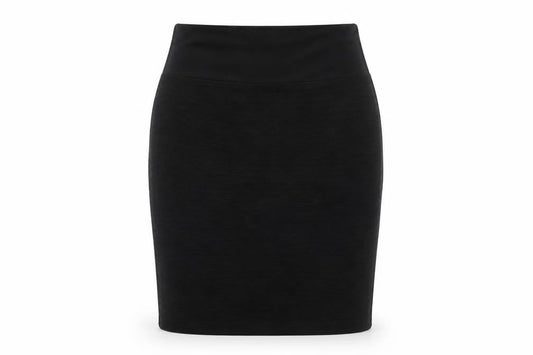 Marks & Spencer Womens Black Acrylic Straight & Pencil Skirt Size 12