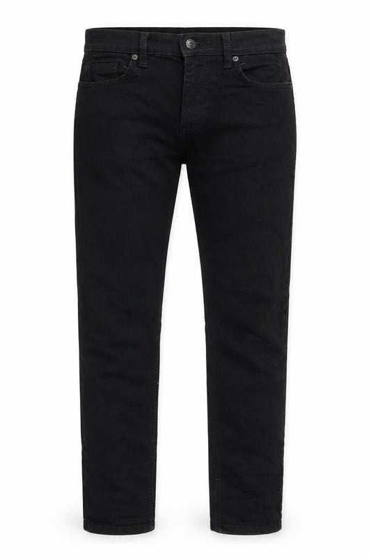 Topman Mens Black Cotton Skinny Jeans Size 30 in L32 in Regular Zip