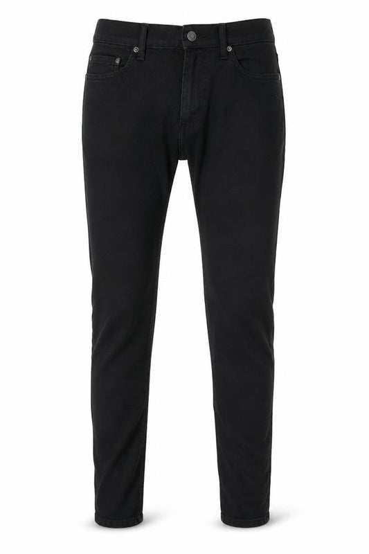Topman Mens Black Cotton Skinny Jeans Size 30 in L31 in Regular Zip