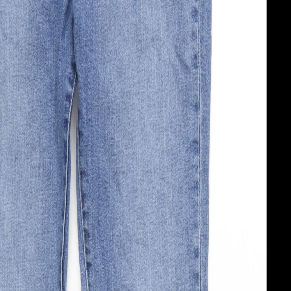 H&M Womens Blue Cotton Skinny Jeans Size 29 in L31 in Regular Zip