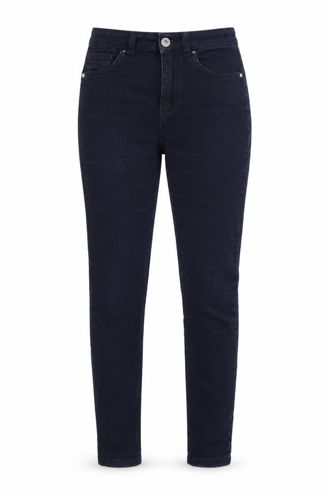Dunnes Womens Blue Cotton Skinny Jeans Size 8 L28 in Regular Zip