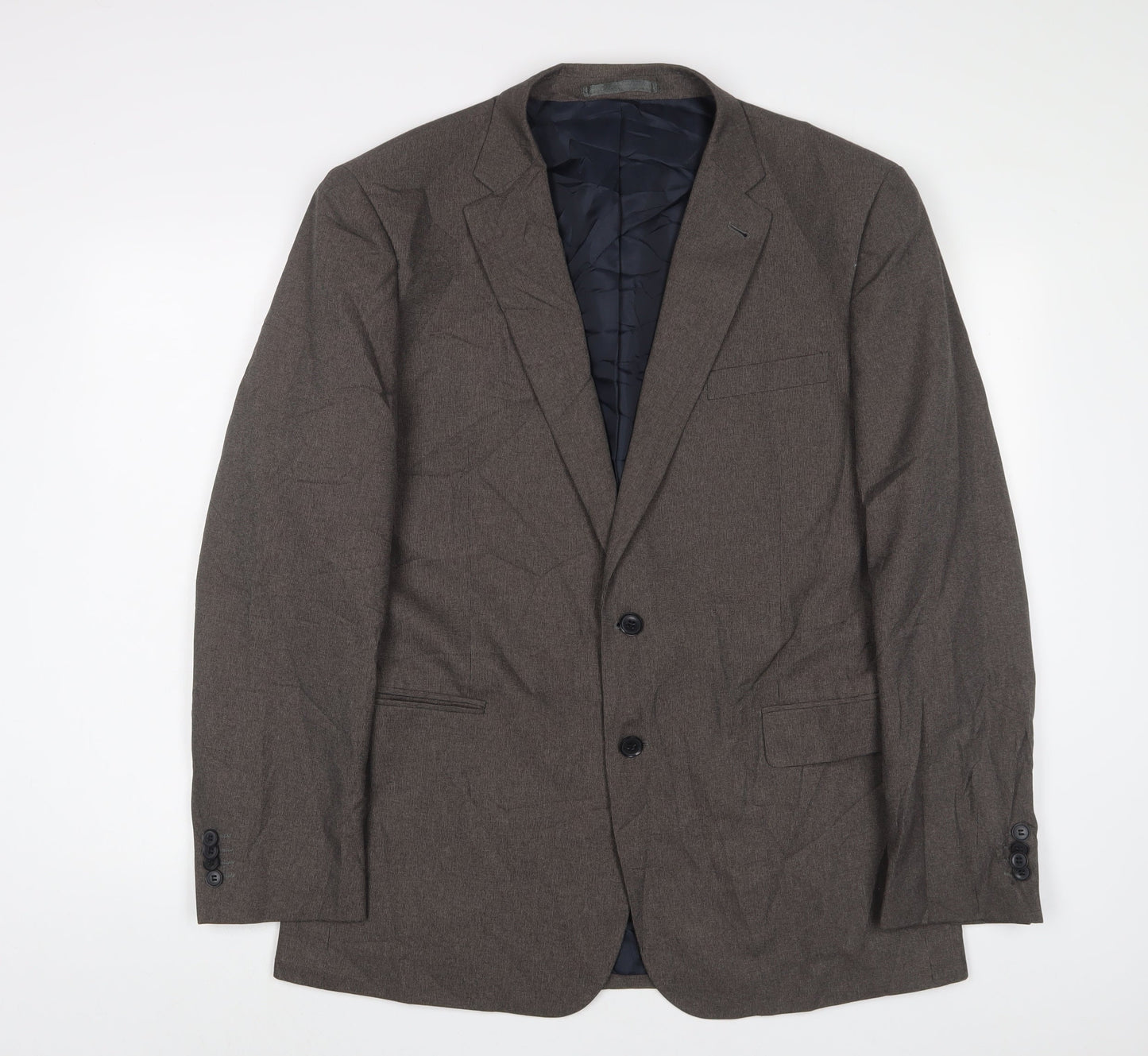 Taylor & Wright Mens Grey Polyester Jacket Suit Jacket Size 42 Regular
