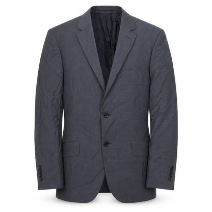 Front view of Autograph men’s grey wool jacket suit jacket, size 38, regular