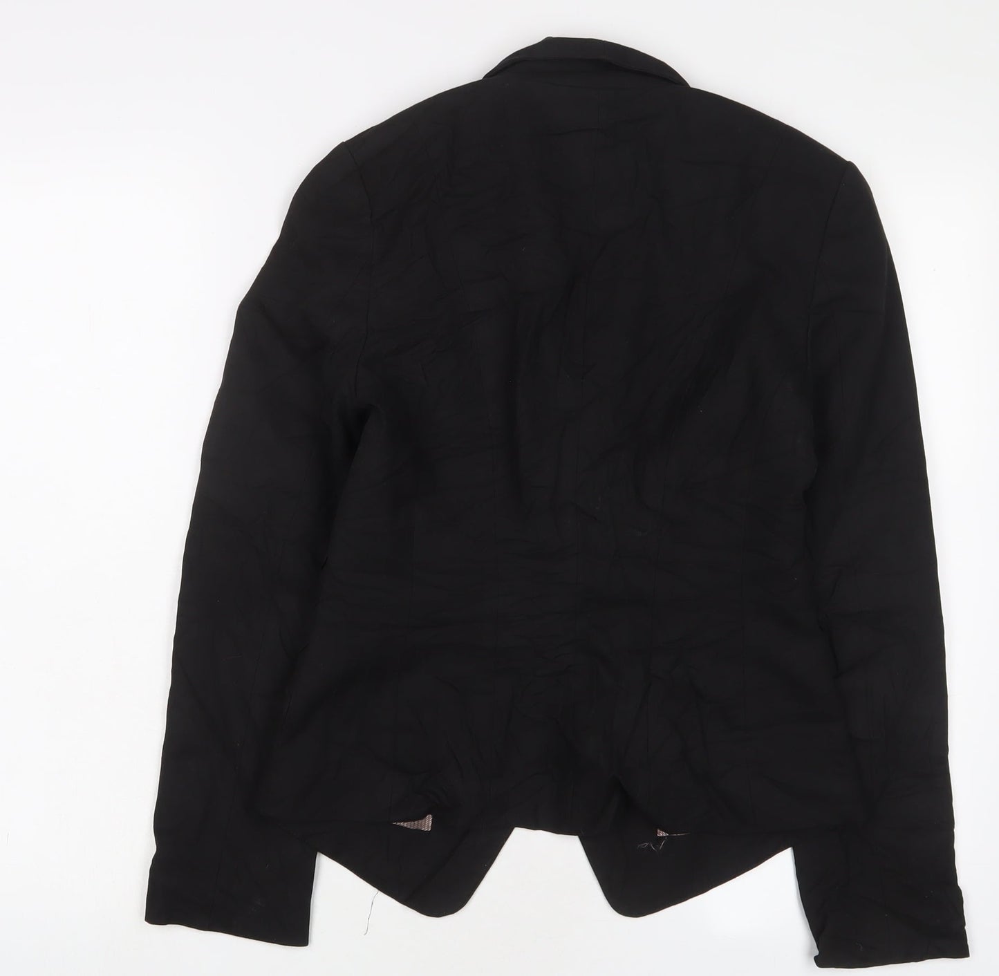 NEXT Womens Black Jacket Blazer Size 8 Button